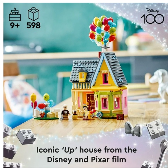 Disney Lego Up House 598 Pieces Toys & Games - Picture 2 of 5